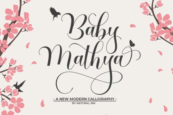 Baby Mathya Font - Featured Image