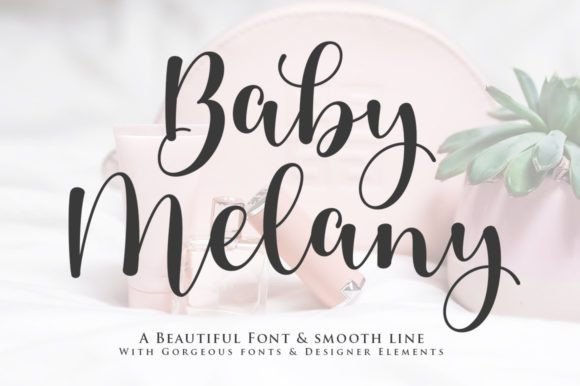 Baby Melany Font - Featured Image