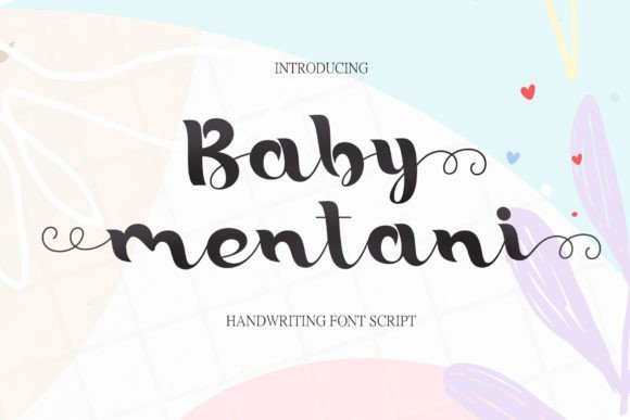 Baby Mentani Font - Featured Image
