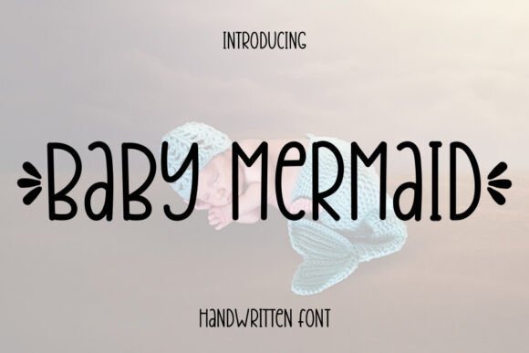 Baby Mermaid Font - Featured Image