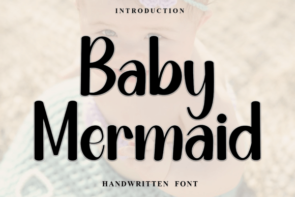 Baby Mermaid Font - Featured Image