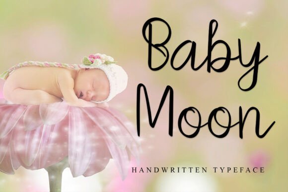 Baby Moon Font - Featured Image