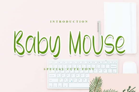 Baby Mouse Font - Featured Image