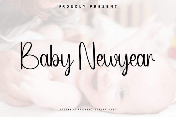 Baby Newyear Font - Featured Image