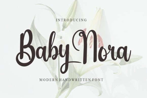 Baby Nora Font - Featured Image