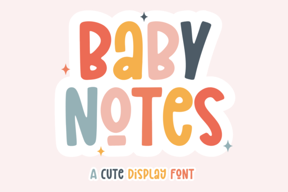 Baby Notes Font - Featured Image