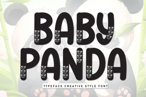 Baby Panda Font - Featured Image