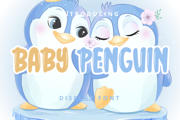 Baby Penguin Font - Featured Image
