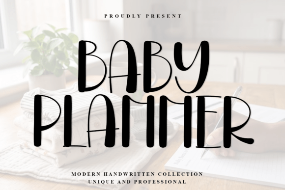 Baby Planner Font - Featured Image