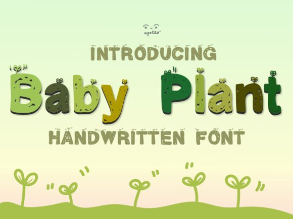 Baby Plant Font - Featured Image