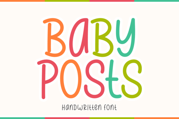 Baby Posts Font - Featured Image