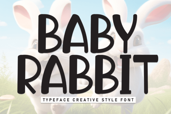 Baby Rabbit Font - Featured Image
