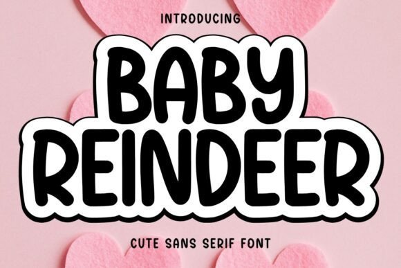 Baby Reindeer Font - Featured Image