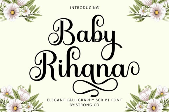 Baby Rihana Font - Featured Image