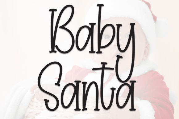 Baby Santa Font - Featured Image