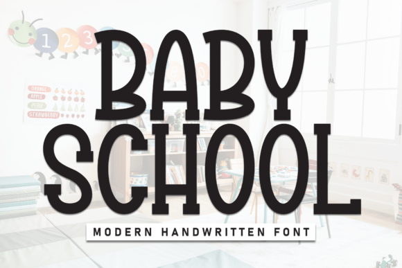 Baby School Font - Featured Image