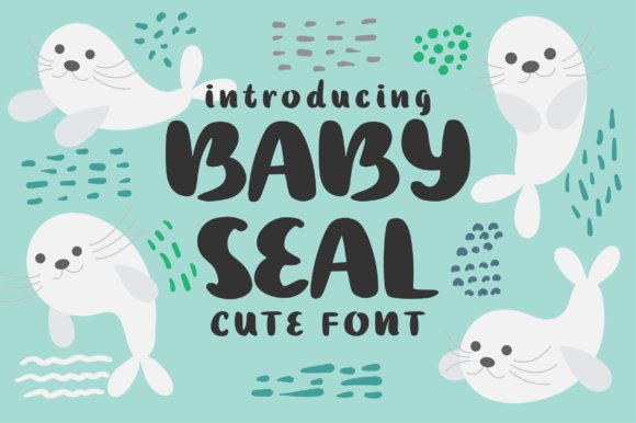 Baby Seal Font - Featured Image