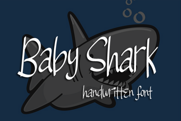 Baby Shark Font - Featured Image