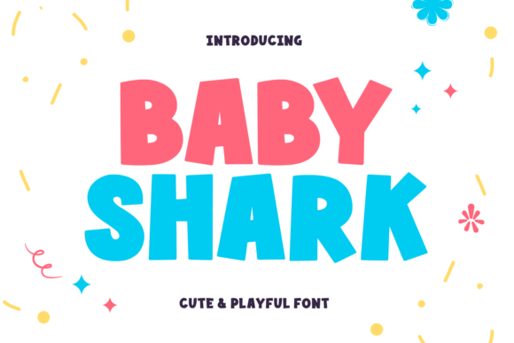 Baby Shark Font - Featured Image