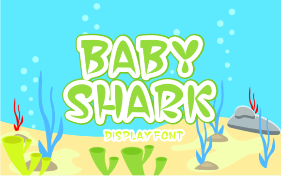 Baby Shark Font - Featured Image