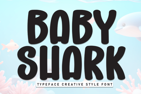 Baby Shark Font - Featured Image