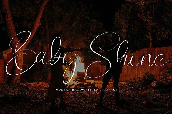 Baby Shine Font - Featured Image