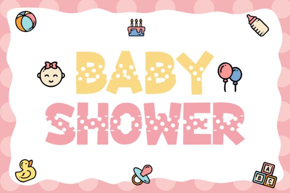 Baby Shower Font - Featured Image