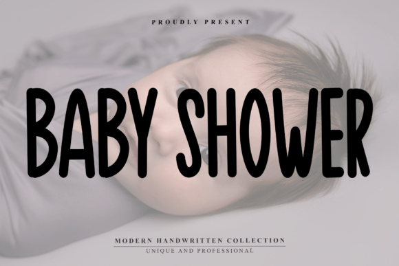 Baby Shower Font - Featured Image