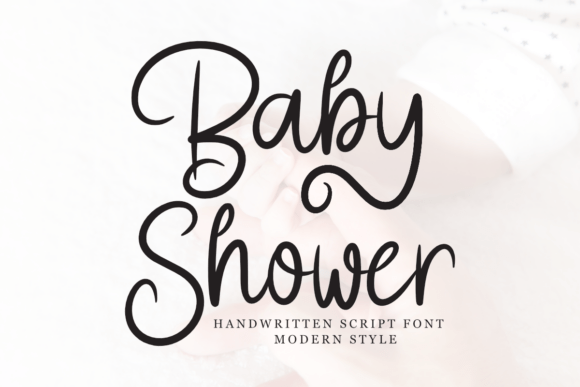 Baby Shower Font - Featured Image