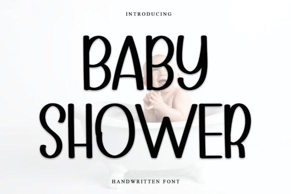 Baby Shower Font - Featured Image