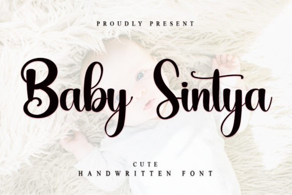 Baby Sintya Font - Featured Image