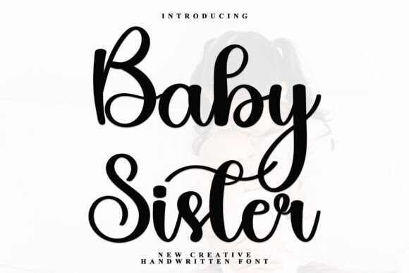 Baby Sister Font - Featured Image