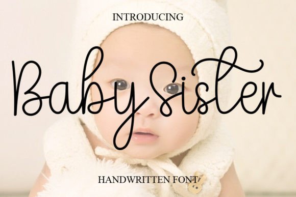 Baby Sister Font - Featured Image