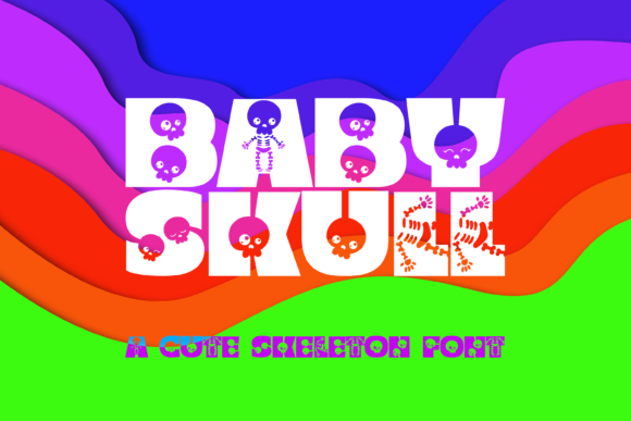 Baby Skull Font - Featured Image