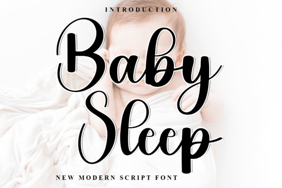 Baby Sleep Font - Featured Image