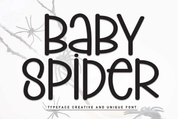 Baby Spider Font - Featured Image