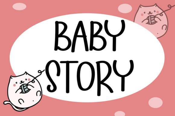 Baby Story Font - Featured Image