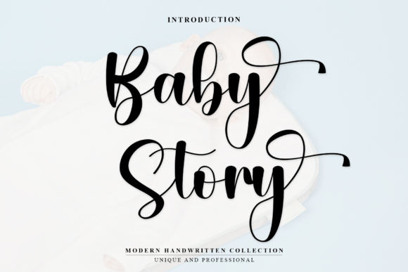 Baby Story Font - Featured Image
