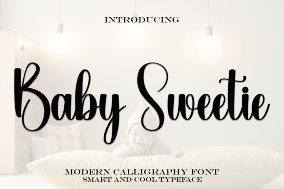 Baby Sweetie Font - Featured Image