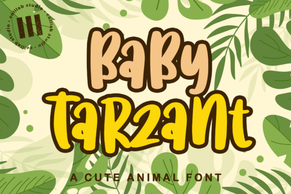 Baby Tarzant Font - Featured Image