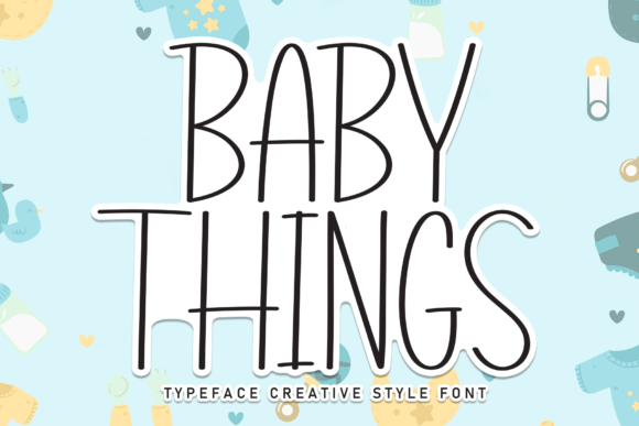 Baby Things Font - Featured Image