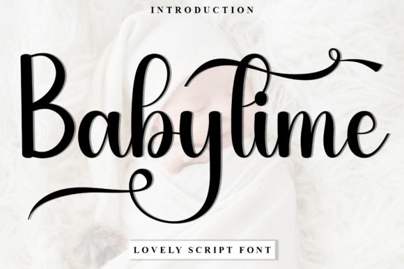 Baby Time Font - Featured Image