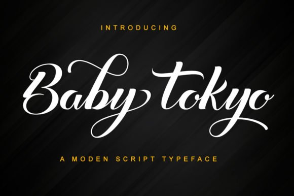 Baby Tokyo Font - Featured Image