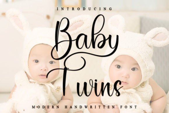 Baby Twins Font - Featured Image