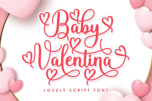 Baby Valentina Font - Featured Image