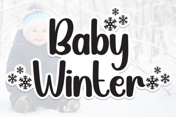 Baby Winter Font - Featured Image