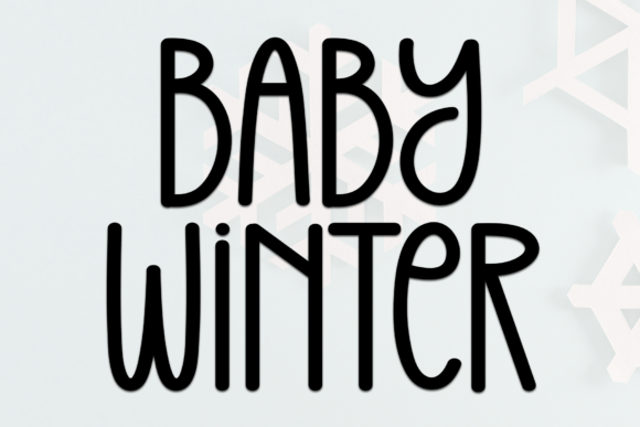 Baby Winter Font - Featured Image