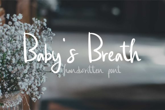 Baby's Breath Font - Featured Image