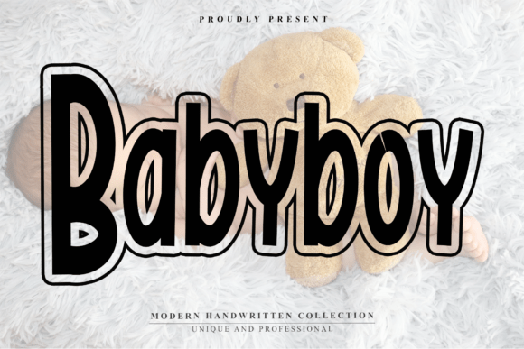 Babyboy Font - Featured Image