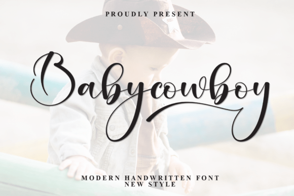 Babycowboy Font - Featured Image